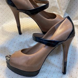 Jessica Simpson open toe high heels - 8.5B